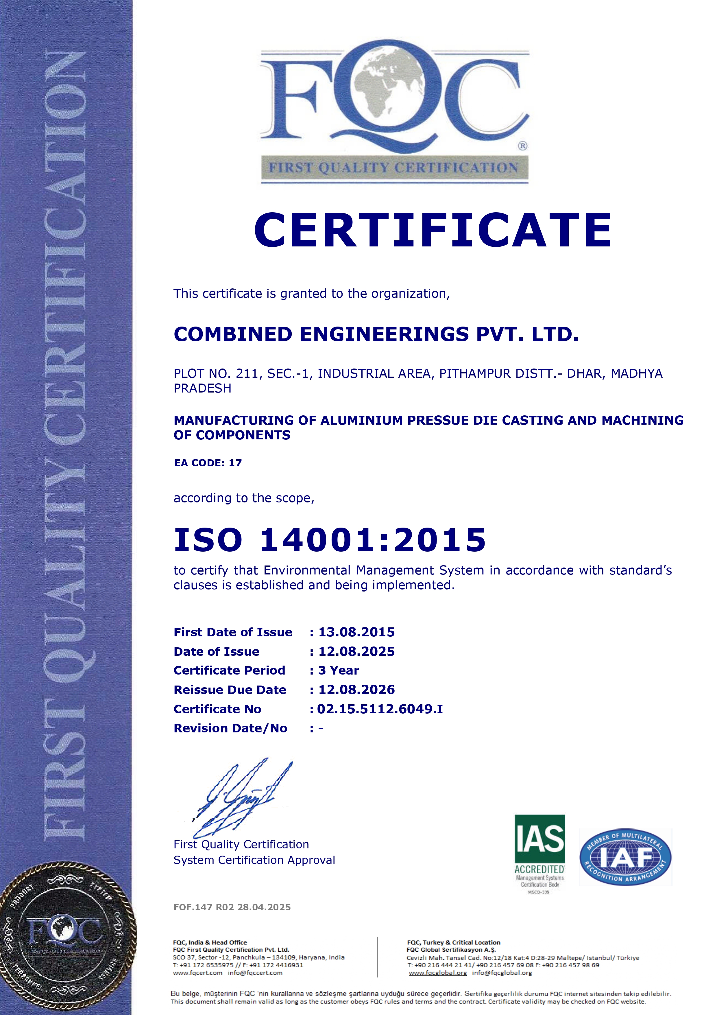 ISO 14001:2015